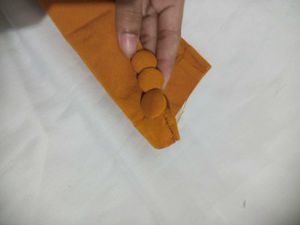Orange Cigarette Pants