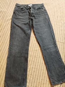 Zara charcoal black jeans