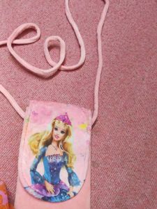 Pink Barbie Sling Pouch