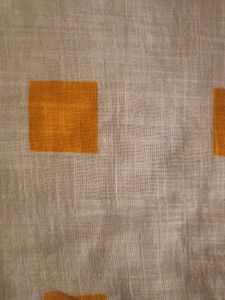 White Kurta with Yellow Squares