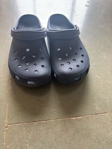 Navy Blue Crocs Clogs