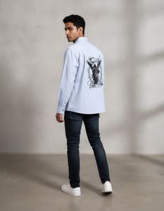 Men's Long Sleeve Graphic Shirt