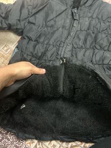 Cozy Fuzzy Hooded Jacket