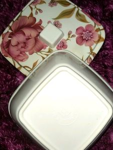 A White Bowl Container With Cap