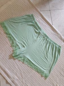 Kiabi Comfy Lace Trim Sleep Shorts