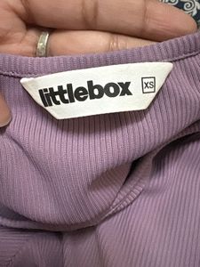 Chic Lavender Bell Sleeve Top
