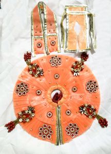 Beautiful Ladoo Gopal Poshak Krishna