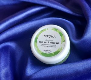 SIRONA - ( Aloe Vera )  Post Wax & Shave Gel , 15g