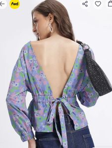 Glitchez Pinteresty Backless Top 🪻