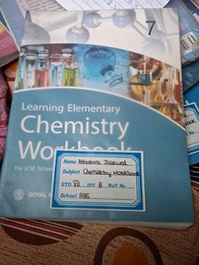 Learning Elementary Chemistry Workbook