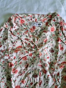Uniqlo Floral Print Dress - Vintage Style