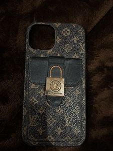 Designer Phone Case with Lock Accent