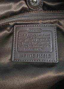 Coach Monogram Shoulder Bag