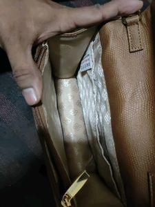 BATA RED LABEL BROWN HAND BAG FORWOMEN