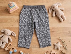 Cute Cupcake &amp; Bow Pattern Leggings (2 Pairs)