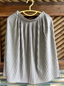 Pleated Grey Tunic Top