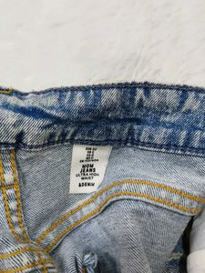 Vintage Wash Denim Jeans