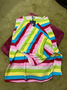 Colorful Striped Tee - Fun &amp; Casual