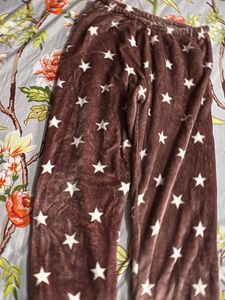 Cozy Star Print Pajama Pants