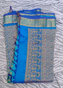 pure  Kanchi pattu saree