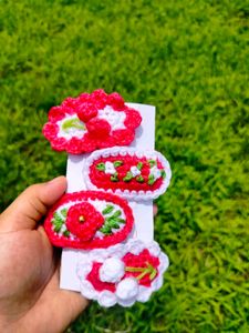 Crochet Hair Clip