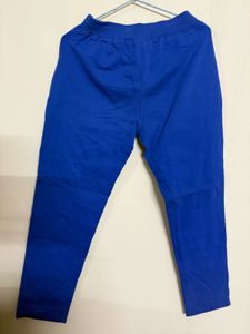Blue Joggers with Heart Detail