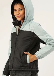 Colorblock Hooded Jacket
