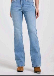 Light Wash Bootcut Denim Jeans