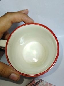 Brown Bubble Printed Ceramic Mug