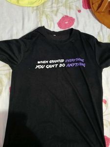 Graphic Black T-Shirt