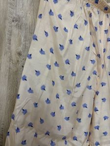 Blue Floral Print co ord set
