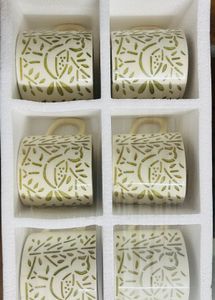 Set of 6 Ceramic Mugs