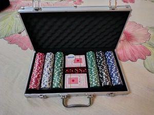 Poker Chip Set with Case