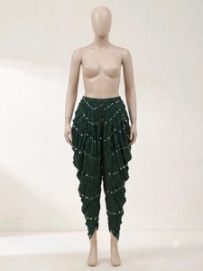 Embellished Dhoti Pants