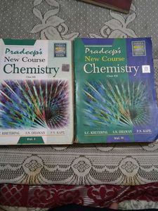 Pradeep's New Course Chemistry Vol I & II