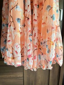 Floral ethnic dress/gown