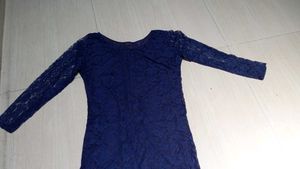 💙Stylish Blue Net Kurti