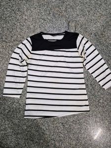 Striped Long Sleeve Top