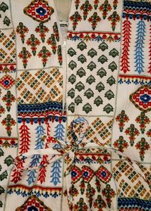 Embroidered Kurta with Palazzo Pants
