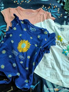 Girls' T-Shirt Bundle (Size 5-6 Years)