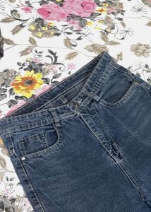 Stylish Denim Cargo Jeans charcoal