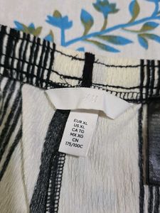 H&amp;M Striped Palazzo Pants