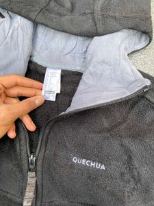 Quechua Fleece Hooded Jacket