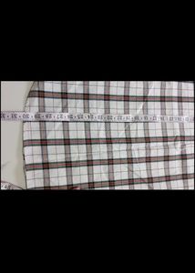 Classic Plaid white Men's Shirt