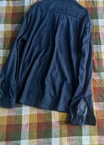 Lee  Blue Denim Shirt