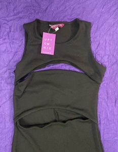 Stretchable Ribbed BandageDress