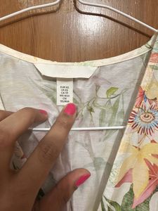 H&M Floral Print Blouse