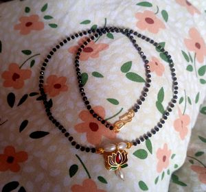 Cristal black beads