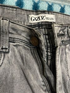 Gray Denim Jeans