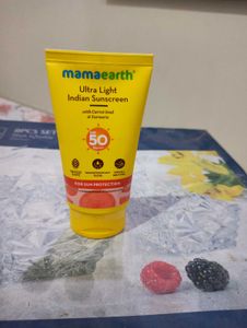 Mamaearth Ultra Light Indian Sunscreen SPF 50